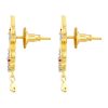 Gold American Diamond Dangle Earring - Image 2