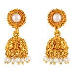 traditional-white-and-gold-jhumka