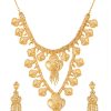 Two Layer Necklace Set with Earrings - Image 2