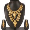 Two Layer Necklace Set with Earrings