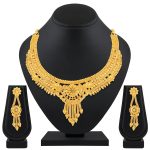 thick-plating-pattern-necklace