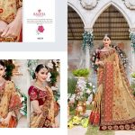 cream-and-burgundy-saree