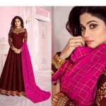 burgundy-silk-salwar-suit