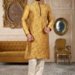 dark-beige-embroidered-kurta