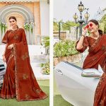 rust-mixed-fabric-saree