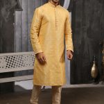 gold-traditional-kurta