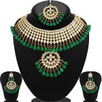 green-thick-choker-necklace