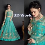 turquoise-anarkali-dress