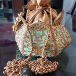 Green-lotus-potli-bag