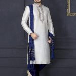 white-kurta-with-blue
