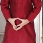 red-kid-kurta-pajama