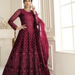 burgundy-anarkali-gown