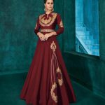 burgundy-embroidered-gown