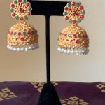 multicolored-gold-jhumka