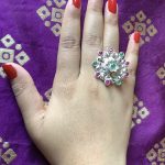 silver-floral-pattern-ring