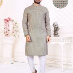 men's-gray-geometric-print