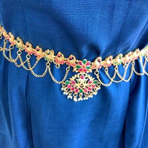 multicolor-peacock-floral-karamband