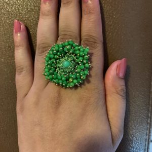 green-beaded-ring