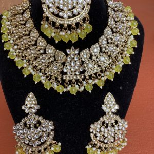 lemon-kundan-wing-necklace