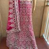Pink Stone Work Lehenga Choli with Dupatta - Image 2