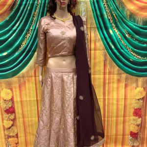 beige-and-chocolate-lehenga