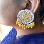 yellow-kundan-circle-stud