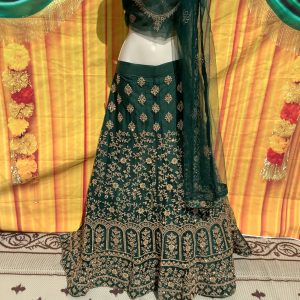 green-and-gold-glitter-lehenga-choli
