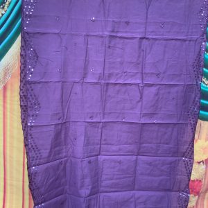 Purple Mirror Dupatta
