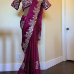 magenta-heavily-embroidered-lehenga