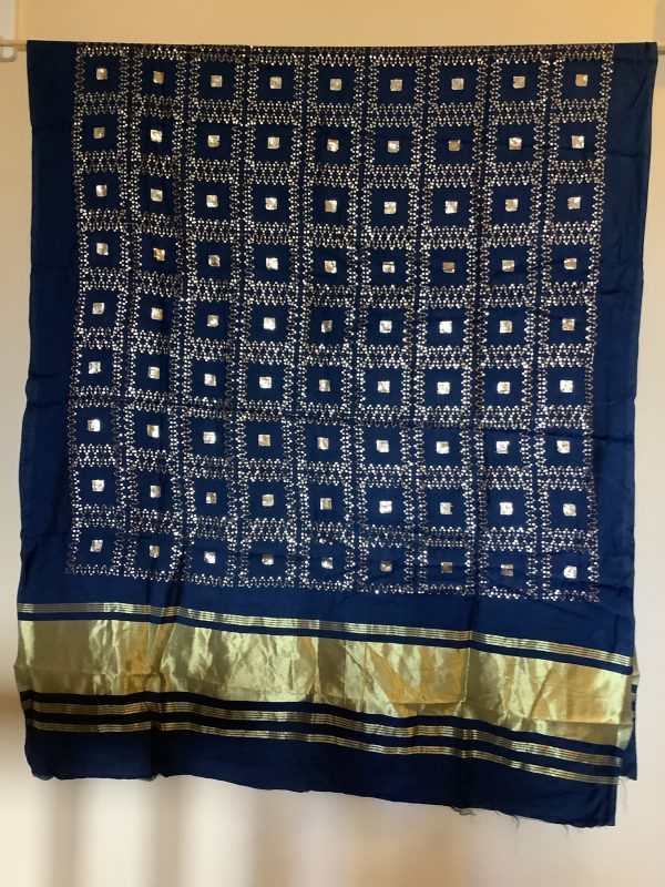 buy-blue-semi-gajji-silk-dupatta