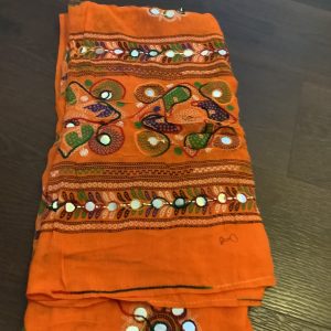buy-mirror-work-cotton-orange-dupatta