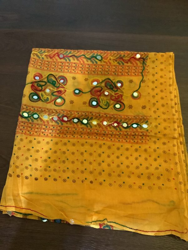 purchase-yellow-mirror-dupatta