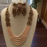champagne-saree-necklace-set