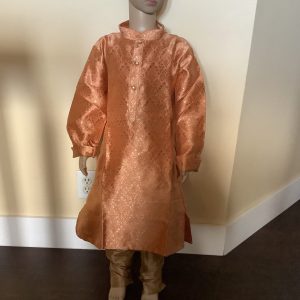 peach-and-gold-kurta-set