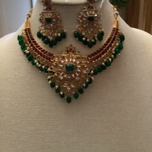 multicolor-temple-necklace-set