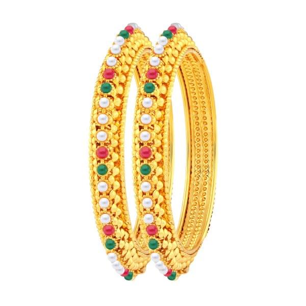 multistone-gold-bangle-set
