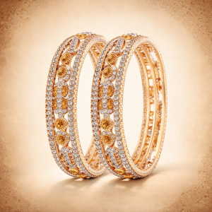 AD Rose Gold Bangles
