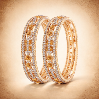 AD Rose Gold Bangles