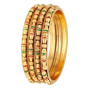 traditional-designer-brass-bangle-set