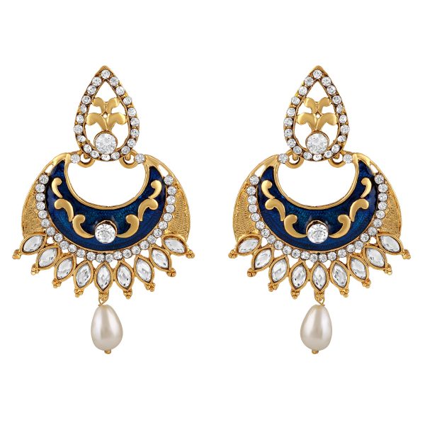 navy-blue-meenakari-earrings