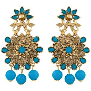 turquoise-dangling-earrings