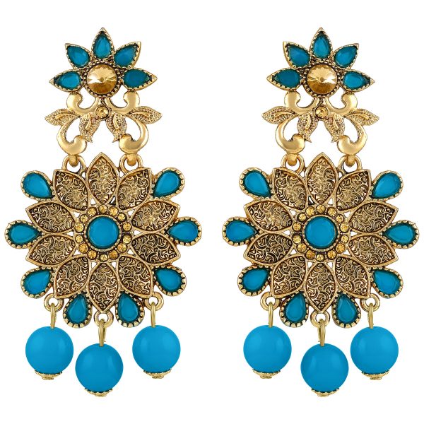 turquoise-dangling-earrings