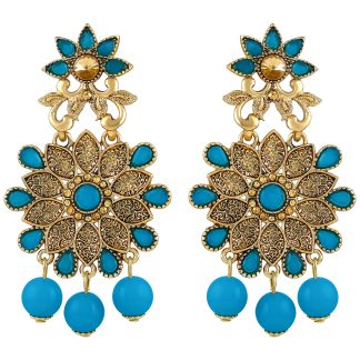turquoise-dangling-earrings