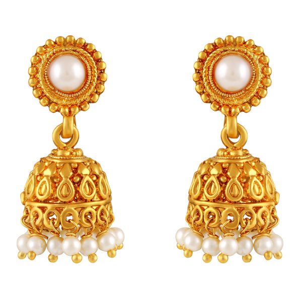 traditional-white-and-gold-jhumka