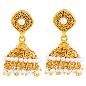 square-top-jhumka