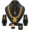 Leaf and Floral Necklace Set - Image 2