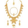 Leaf and Floral Necklace Set - Image 3