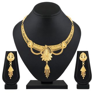 Leaf-Necklace-set