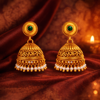 traditional-gold-jhumka