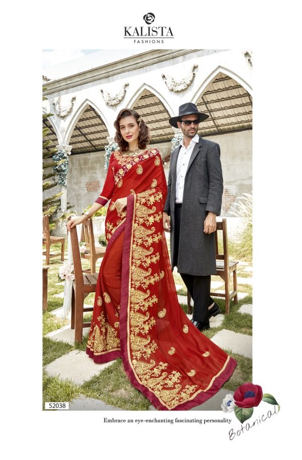 burgundy-designer-wedding-saree
